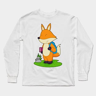 Fox Hiker Backpack Long Sleeve T-Shirt